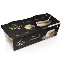 Sobremesa SOLO ITALIA SOLO ITALIA Torta Paradiso Exc Congelada 2x70g