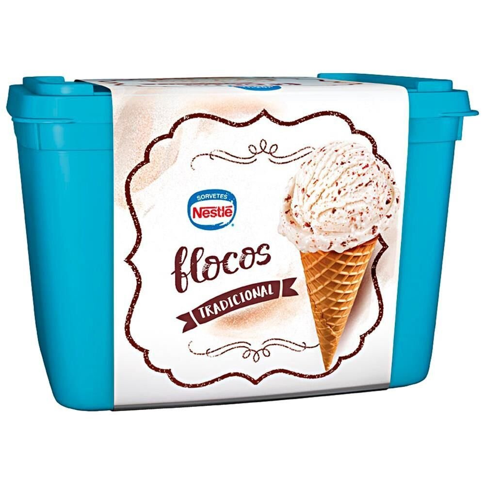 Sorvete Cremoso Napolitano e Flocos Pote 3,6 Litros - Supermercado Comprão  Atacado E Varejo - Compre Online em Pato Branco/PR