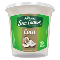 Sorvete Paviloche Coco Sem Lactose 500ml