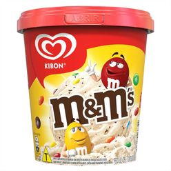 Sorvete Kibon M&m´s Baunilha Com Confeitos 800ml