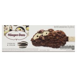 Picolé HAAGEN DAZS Cookies & Cream 80ml