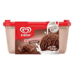 Sorvete KIBON Cremosíssimo Chocolate 1.5L