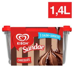 Sorvete Kibon Sundae Chocolate 1.4l