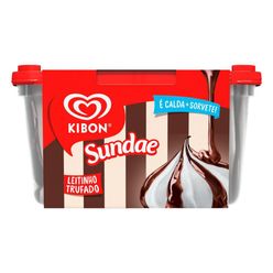 Sorvete KIBON Sundae Leitinho Trufado 1.4L