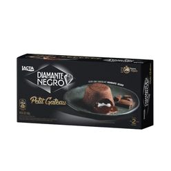 Petit Gateau Lacta Diamante Negro 160g