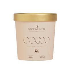 Sorvete BACIO DI LATTE Cocco 490ml