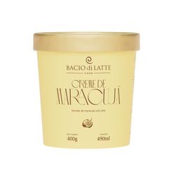 Sorvete BACIO DE LATTE Maracujá 490ml