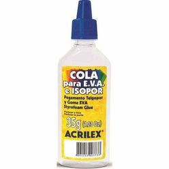 Cola para eva e isopor ACRILEX 35g