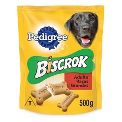 Biscoito Pedigree Biscrok Maxi Para Cães Adultos 500g