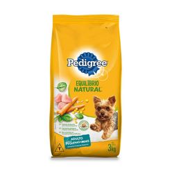 Ração Pedigree Para Cães Equilíbrio Natural Pacote Raças Pequenas 3kg