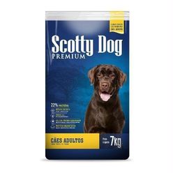 Ração Scotty Dog Para Cães Adultos Premium 7kg