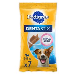 Petisco Pedigree Para Cães Denta Stix Com 7 Unidades Pacote Raça Pequena 110g