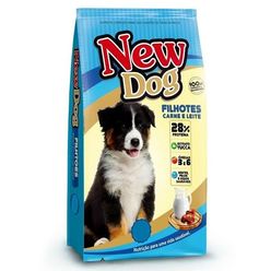 Ração New Dog Para Cães Filhotes Pacote 1kg