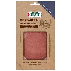 Mortadela CERATTI light fatiada 100g