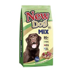 Ração New Dog Para Cães Mix Pacote 1kg