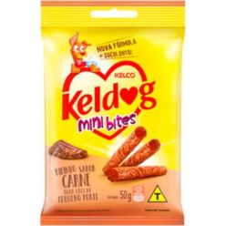 Alimento Keldog Para Cão Bifinho Mini Bites Pacote 50g