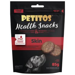 Alimento Petitos Para Cães Snack Health Skin 85g