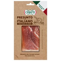 Presunto Cru CERATTI Italiano Fatiado 100g