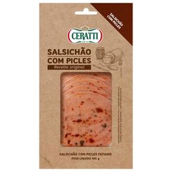 Salsichão CERATTI com Picles Fatiado 100g