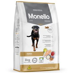 Ração Monello Para Cães Adultos Frango Pacote 1kg