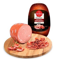 Mortadela defumada SEARA Gourmet Fatiada Kg