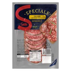 Salame Italiano Sadia Speciale Com Borda Temperada De Pimenta Preta 100g