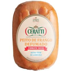 Peito de Frango CERATTI Defumado com Tomate Seco em Cubos kg