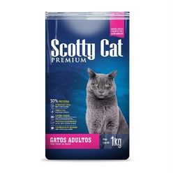 Ração Scotty Cat Para Gatos Adultos Premium 1kg