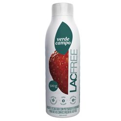 Iogurte Verde Campo Morango Sem Lactose 500g