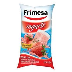 Iogurte FRIMESA com polpa Morango 1l