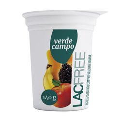 Iogurte Verde Campo Frutas Sem Lactose 140g