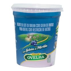 Iogurte CASA DA OVELHA Mirtilo Light sem Lactose 500g