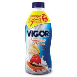 Iogurte Vigor Embalagem Econômica Vitamina De Frutas 1.26kg