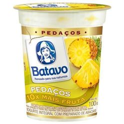 Iogurte BATAVO Pedaços de Abacaxi 100g