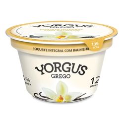 Iogurte Yorgus Grego Baunilha Integral 130g