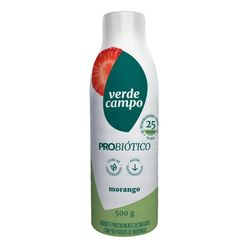 Iogurte Verde Campo Probiótico Morango 500g