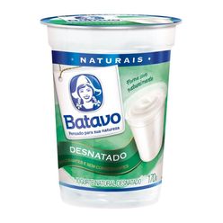 Iogurte BATAVO Natural Desnatado 170G
