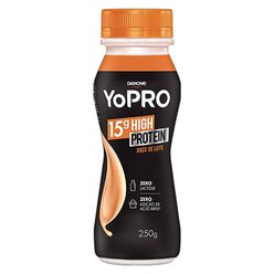 Iogurte Danone Yopro Doce De Leite Sem Lactose E Com Proteina 250g