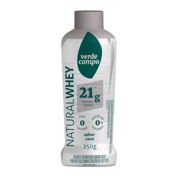 Iogurte Desnatado VERDE CAMPO Natural Whey Coco Zero Lactose 250g