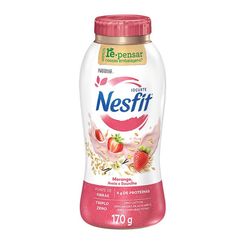 Iogurte NESFIT Morango, Aveia e Baunilha Sem Lactose 170g