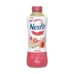 Iogurte Nesfit Morango, Aveia E Baunilha Sem Lactose 850g