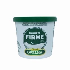 Iogurte CASA DA OVELHA Firme Natural 0% Lactose 130g