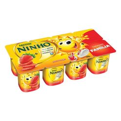 Iogurte Nestlé Ninho Morango 720g Tamanho Família