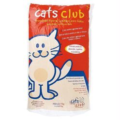 Areia Higiênica Cats Club Pacote 4kg