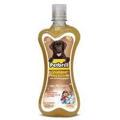 Shampoo Petbrill Para Cães Pêlo Escuro Frasco 500ml