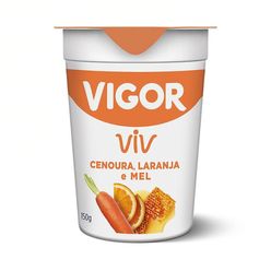 Iogurte VIGOR Viv Cenoura, Laranja e Mel Copo 150g