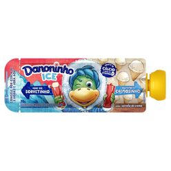 Petit Suisse Ice DANONINHO Sorvetinho ou Cremosinho Sorvete de Creme 70g