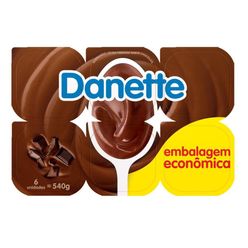 Sobremesa DANETTE Chocolate Embalagem Economica 540g