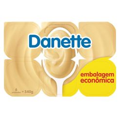 Sobremesa DANETTE Chocolate Branco Embalagem Economica 540g