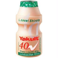 Leite Fermentado Yakult 40 Conjunto Com 6 Unidades 480g